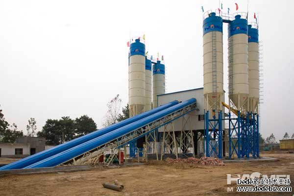 HZS120 Concrete Batching Plant to Russia